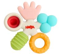 HABA Anneau de dentition Spirale Magique - Silicone pour bébés dès 6 mois - Jouet d’éveil & de préhension avec effet plop - 2013411001