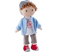 HABA Arne-Poupée Solide et Lavable-Cadeau enfant-305971, 305971, Brun