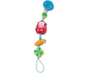 HABA® Attache Tétine Vache Mheu - Accessoire bébé