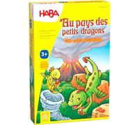 Haba-Au Pays des Petits Dragons Le Jeu, 3 ans to 99 ans, 301891, Jaune,orange,vert