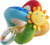 Haba Balle En Tissu Monde Arc-En-Ciel