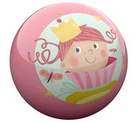 HABA Ballon Ferme, 14 cm, dès 2 Ans - Ballon de Jeu en Plastique Lisse avec Valve, Surface Brillante, idéal pour Le Jardin, la Plage et l’intérieur - 2012747001