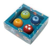Haba billes pour piste à billes Kullerbü 4 pièces Multicolor G