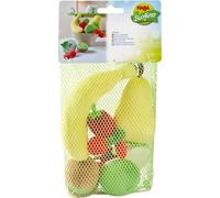 HABA Biofino Filet de Fruits Coloré, Fruits pour Marchande Ou Cuisine pour Enfants, Fruits en Tissu pour Enfants