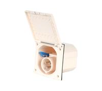 Haba boîtier de prise murale CEE beige