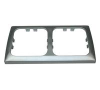 Haba C-line plaque double - Silver