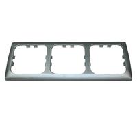 Haba C-line plaque triple - Silver