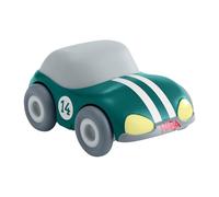 HABA Cars 2011859001 - Voiture de Course Verte avec Moteur d'inertie - Jouet Durable en Plastique recyclé - Voiture de Course sans Batterie à partir de 2 Ans