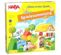 HABA - Collection de Jeux La Ferme - 10 Premiers Jeux en Bois | Classer formes et couleurs, mémorisation, adresse - dès 2 ans - Fabriqué en Allemagne