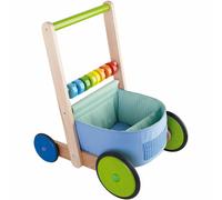 HABA Colour Fun Baby Walker, jouet en bois, jouet éducatif, bois, hêtre, coloré.