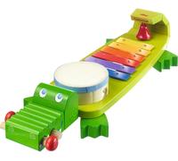 HABA - Jeux d'instruments et de Musique - Xylophone - Crocodile Musical - 2 Ans et Plus - 302566