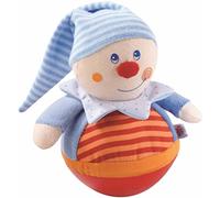 HABA- Culbutoguignol - Jouet d'éveil en Tissu - Jouet Educatif Motricité Fine - 6 Mois - 005849