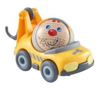 Haba Dépanneuse à billes Anton pour chemin de billes de Kullerbü 11 cm Jaune G