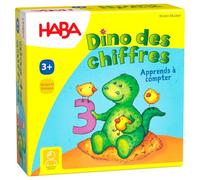 HABA Jeu éducatif Dino des Chiffres — 1-4 joueurs, développe les compétences numériques 3+ ans