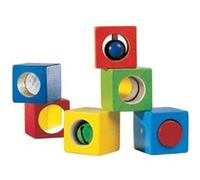 HABA Discovery Blocks - 6 Colorful Cubes with Unique Effects for Ages 1 and Up (Made in Germany) G