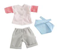 HABA Ensemble de vêtements AHOI - Tenue 3 pièces pour poupée 30 cm - 18 Mois - 2011860001