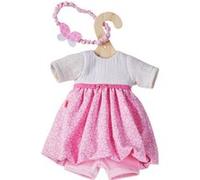 ensemble robe Robe de rêve 32 cm polyester rose/blanc 3 pièces