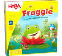 HABA - Froggie - Jeu de Course et de dés - Jeu de société Enfant - Thème Grenouille - 3 Ans et Plus - 305273