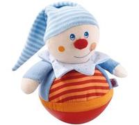 HABA- Culbutoguignol - Jouet d'éveil en Tissu - Jouet Educatif Motricité Fine - 6 Mois - 005849