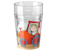 HABA 2012447008 Gobelets à paillettes pour enfant avec effet scintillant, parfait pour l'eau, le jus et le thé, pratique pour les petites mains