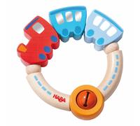 HABA Greifling Bimmelbahn, Holzgreifling, Babyspielzeug, Spielzeug, Holz, 3871