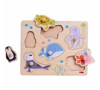 HABA Greifpuzzle Meerestiere, Kinderpuzzle, Puzzle, Kinder, ab 12 Monaten, 1306543001