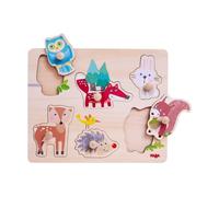 HABA Greifpuzzle Waldtiere, Kinderpuzzle, Puzzle, Kinder, ab 12 Monaten, 1306542001