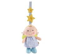 Haba Hochet À Suspendre Ange Gardien, Bleu Beige