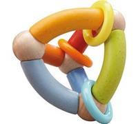 Haba hochet couleur pyramide 8 cm Multicolor G