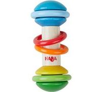 Haba hochet en bois 13 cm Multicolore G