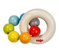 Haba hochet marbres junior 5 x 6,5 cm bois Multicolore G