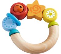 Haba hochet étoile junior 9,5 x 9 cm bois Multicolore G