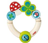 Hochet en bois - porte-bonheur - haba Multicolore G