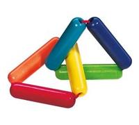 hochet triangle junior 6,5 x 6,5 cm bois