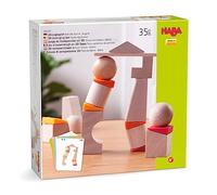 HABA - Jeu d'assemblage 3D Ça penche - Jouet en Bois Enfant - 4 Ans - 306793