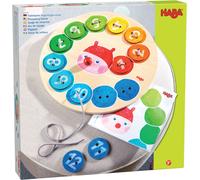 Haba Jeu De Laçage Chenille Arc-En-Ciel