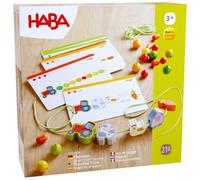 HABA - Jeu de laçage Les Amis de la Ferme - 305780 - Jeu éducatif - Dès 3 Ans Multicolore