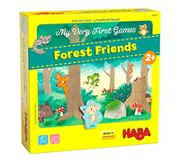 Haba Jeu de mémoire et d'association Forest Friends pour enfants | Jeu de mémoire et d'appariement, compétences d'observation, activités de nom, 1 à 4 joueurs, fabriqué en Allemagne