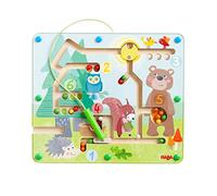 HABA - Jeu magnétique Les Amis de la forêt - Classement des Couleurs et apprentissages des Chiffres de 1 à 6 - Jouet magnétique - Cadeau Enfant - 2 Ans et Plus - 306624