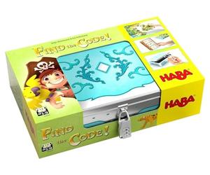 HABA - Jeux de société - Find The Code Ile des Pirates - Jeu d'énigmes - 5 Ans et Plus - Spécial Anniversaire - 304839