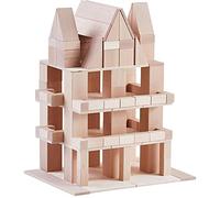 HABA - Jouet en Bois PEFC - Blocs de Construction Clever-Up! 4.0 - Réf 306251, Coloré