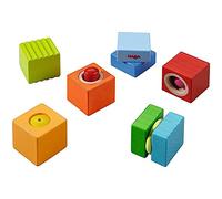 HABA - Jouets d‘Eveil-Blocs Découverte Divertissement Sonore - Jouet Musical en Bois PEFC - Jeu éducatif - Dès 12 Mois - 7628