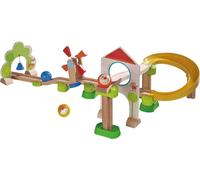 HABA Kugelbahn Kullerbü Windradbahn, 25-tlg., Murmelbahn, Kugel Bahn, Murmel, Spielzeug, 300438