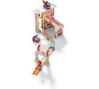 Haba Kullerbü chemin de billes et jeux de billes caserne de pompiers 17 pièces Multicolore G