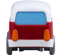 HABA Kullerbü - Roter Bus, Spielzeugauto, Spielzeug Auto, Schwungmotor, ab 2 Jahren, 1306689001