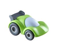 HABA - Kullerbü - Voiture de Course Verte pour Enfant - Mini Jouet - Voiture Miniature - 2 Ans - 305561