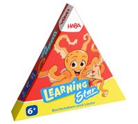 HABA Learning Star 2013369002 Jeu éducatif pour Apprendre Les Lettres et Les Sons : Aide à l'apprentissage de l'allemand pour l'école Primaire, la rentrée Scolaire et la de la Langue, à