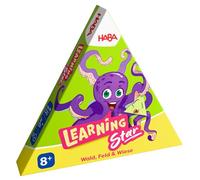 HABA Learning Star Nature - Jeu éducatif sur l'environnement et Expertise : Jeu éducatif pour l'école Primaire et la rentrée Scolaire, Connaissances Naturelles à partir de 8 Ans, Jeu de 36 Cartes