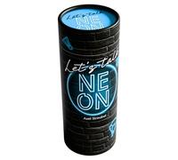 HABA Let's Talk Neon - Jeu de fête Bleu à partir de 8 Ans - Les Joueurs combinent des Sons & des gestes - Action & Plaisir garantis - 2013265001