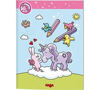 HABA- Licornes dans Les Nuages-Livre à Colorier, 300920